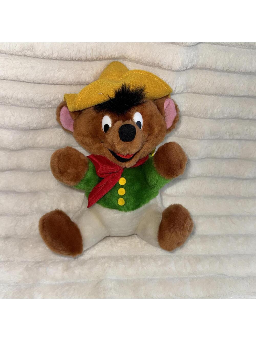 Vintage Speedy Gonzales‎ Plush Looney Tunes 1991 Mexican Mouse Stuffed Animal